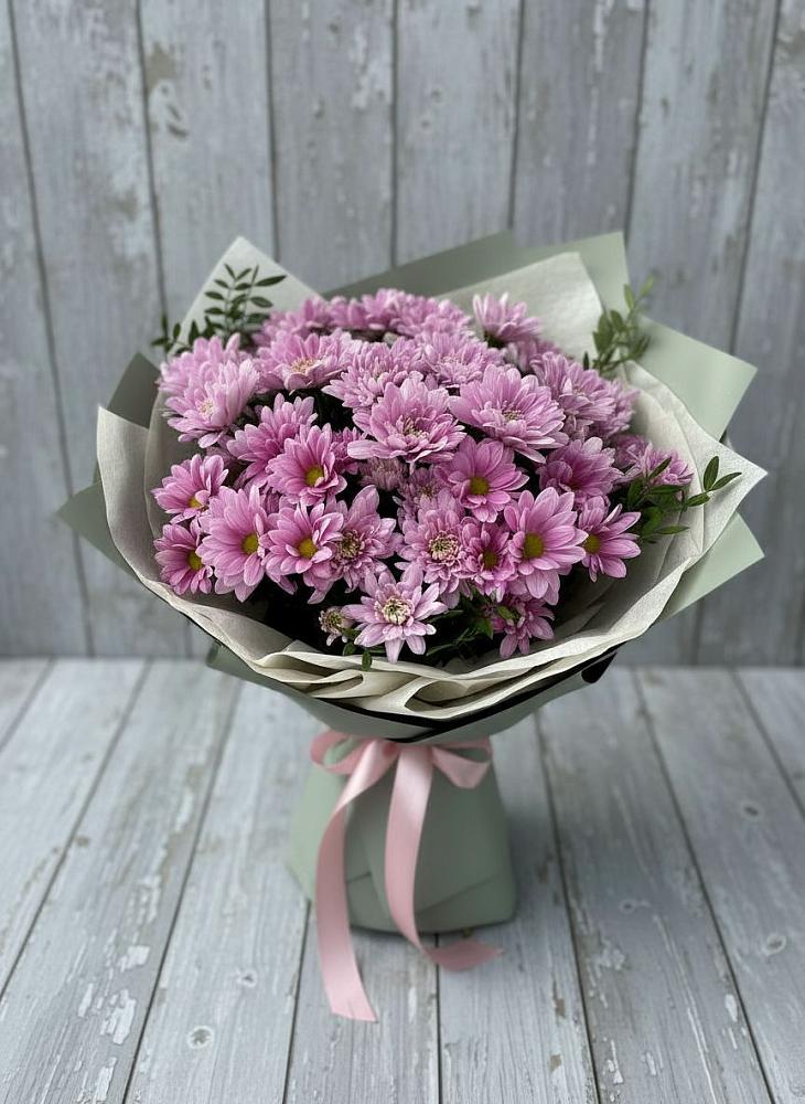 Букет цветов из: Хризантемы в Жилино-2