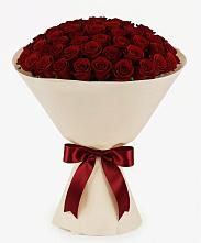 Букет 101 Бордовая роза Блэк Бакарра в Жилино-2