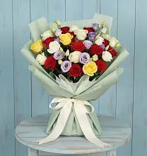 Букет цветов из:  Розы в Жилино-2