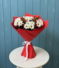 Букет цветов из:  Хризантемы в Жилино-2