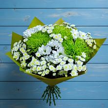 Букет цветов из:  Хризантемы в Жилино-2