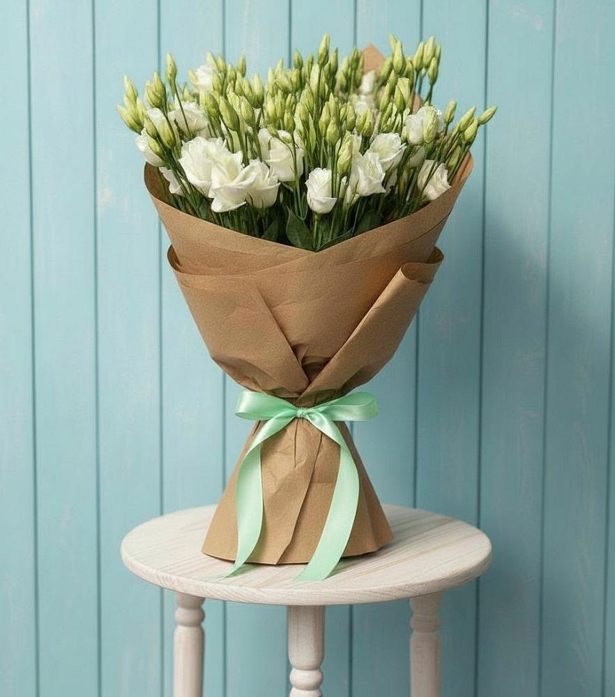 Букет цветов из: Лизиантусы в Жилино-2