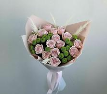 Букет цветов из:  Розы и Хризантемы #REPLACE_PRED# Жилино-2