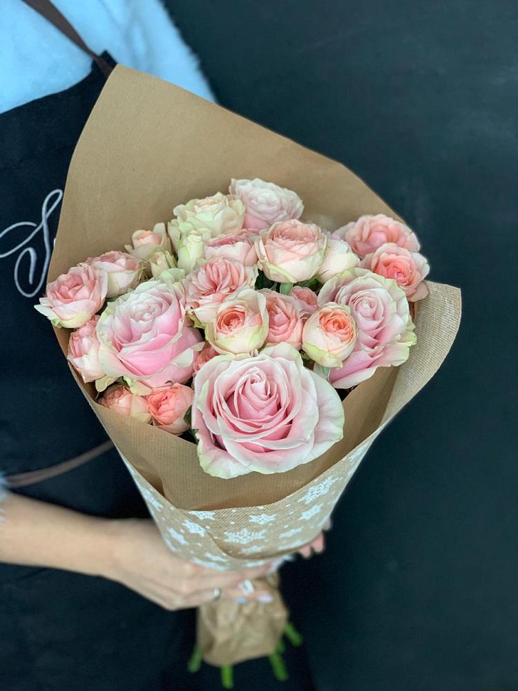 Букет цветов из: Хризантемы и Розы в Жилино-2