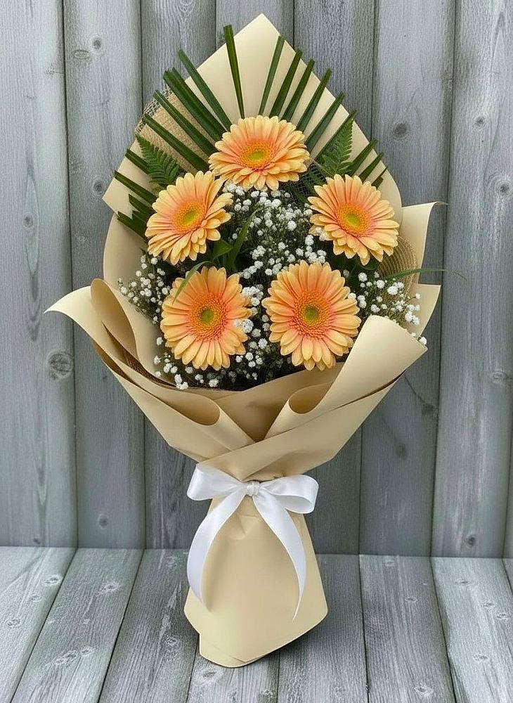 Букет цветов из: Герберы в Жилино-2