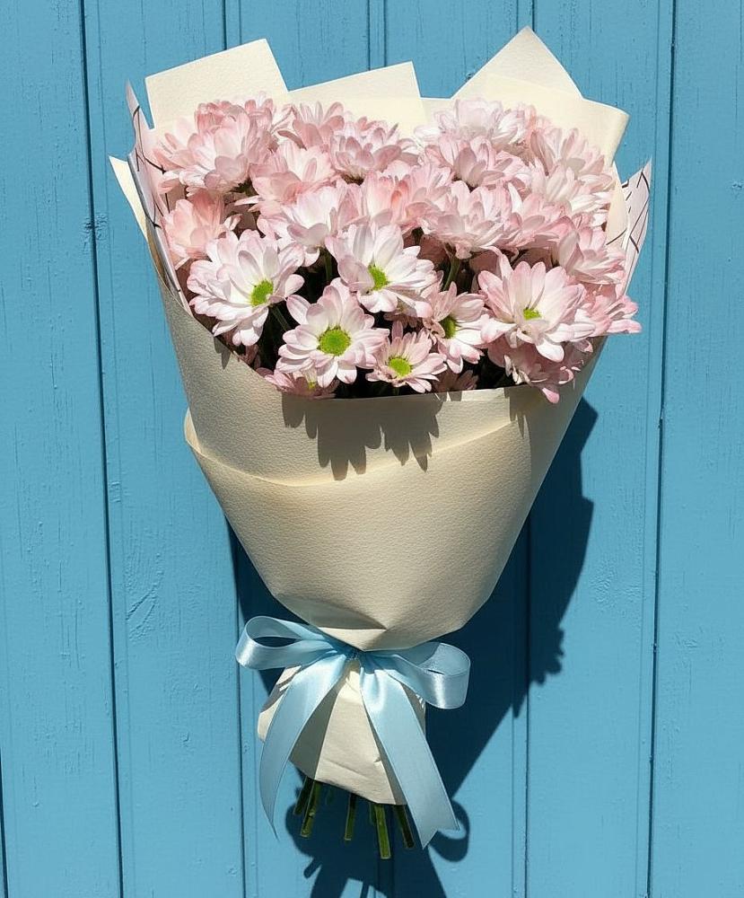 Букет цветов из: Хризантемы в Жилино-2