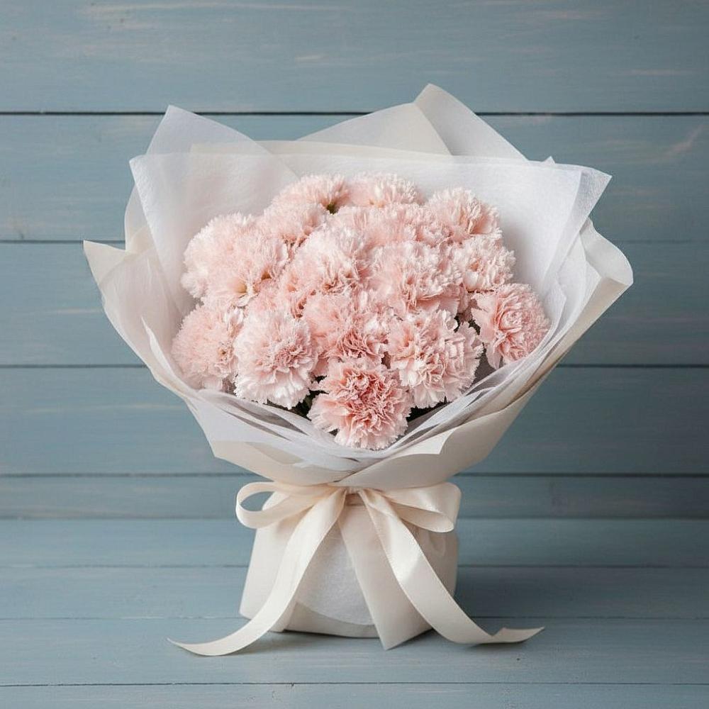 Букет цветов из: Гвоздики в Жилино-2