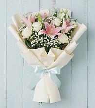 Букет цветов из:  Лилии в Жилино-2